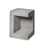Betonnen U-hoekelement 30x30x40 cm grijs of zwart