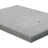 Betonplaat 200x150x14 cm Traanplaatstructuur 20 Ton