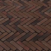 WF60 Vulcano Antica gebakken waalformaat rood-bruin-zwart