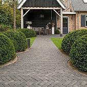WF60 Carbona Antica gebakken waalformaat zwart