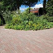 Antieke trommel waalformaat 7 cm Groningerbruin