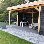 H2O comfort square 20x30x6 cm nero/grey