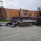 Patio square 90x90x6 cm concrete
