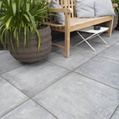 GeoCeramicaÆ 60x60x4 Concreet Smoke