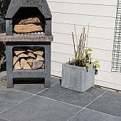 Black beauty basic 60x60x3 cm. gespleten