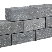 Castle rock xl tahiti blue 40x20x20 cm. rondom gekloofd en nageslagen