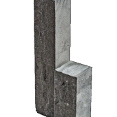 palissade blue moon rockface 12x12x60 cm