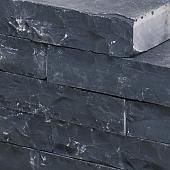 Slimwall black beauty rockface 40x16x8 cm. 2 ruwe zijdes
