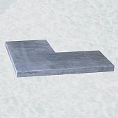 Rustico vijverrand linea 100x20x3 cm. VERZOET-GEVIBREERD