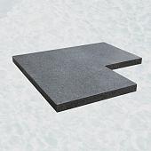 Hoek vijver pacific waterjet 50/20x50/20x3 cm. en geborsteld