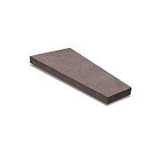 Oud Hollandse trapezium 120x60/30x8 cm taupe