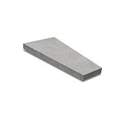 Oud Hollandse trapezium 120x60/30x8 cm grijs