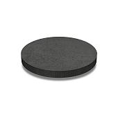 Oud hollandse tegel rond 100x100x7 carbon