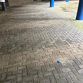 Gebruikte betonklinkers 21x10,5x8 Den Haag Grijs - Zwart (op pallets)