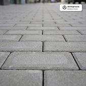 BSS 20x10x8 cm grijs (mini-facet, met deklaag)