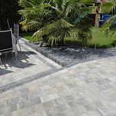 Vezano 40x15x8 cm muschelkalk (mini-facet, met deklaag)