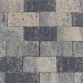 Betonstraatsteen 8 cm grijs/zwart komo