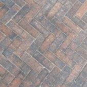 GDF 24x8x8 cm bruin/zwart (zonder facet, met deklaag)