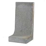 L-Element 80x40x40 cm grijs