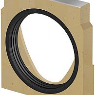 ACO MultiDrain D150 eindplaat met uitloop 160mm