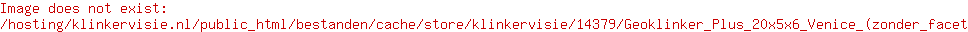 Geoklinker Plus 20x5x6 Venice (zonder facet)