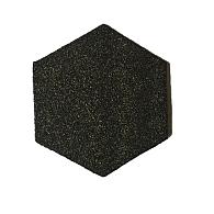 Zachte plakzegel zeskant 110x4