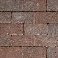 Antieke trommel betonstraatsteen 6 cm groningerbruin