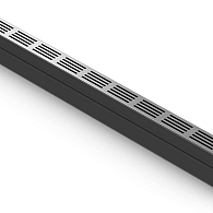 ACO Slimline gootelement + rooster aluminium 100 cm
