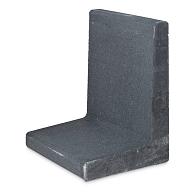 Betonnen L-element 50x50x100 zwart
