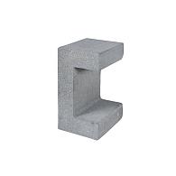 Betonnen U-element 15x20x30 grijs