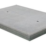 Betonplaat 200x150x14 cm Traanplaatstructuur 20 Ton