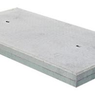 Betonplaat 200x100x16 cm Traanplaatstructuur 20 Ton