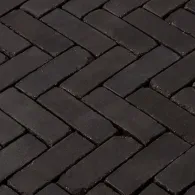 Terra Carbona Antica dikformaat zwart getrommeld
