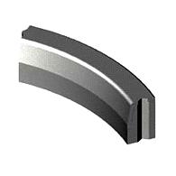 Trottoirband 13/15x25x78,5 cm R=5 bocht inwendig zwart visbek