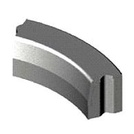 Trottoirband 18/20x25x78,5 cm R=10 bocht inwendig zwart visbek