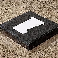 Symbooltegel 30x30x6 cm zwart/wit minicontainer