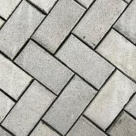 Oude gebakken keiformaten wit markeringssteen (op pallets)