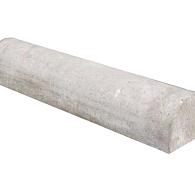 Stootband 2x recht 20x17x85 cm grijs