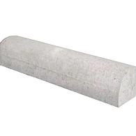 Stootband 1x rond 20x17x95 cm grijs