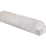 Stootband 2x rond 20x17x95 cm grijs