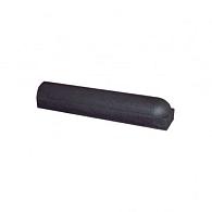 Stootband 1x rond 20x17x95 cm zwart