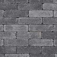 Antieke trommel dikformaat 8 cm antraciet