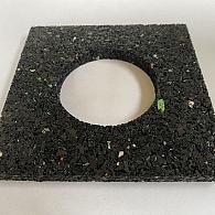 Vaste onderplaat RC 10 - 120x120x6