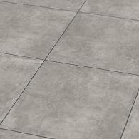 Vol keramische tegel, betonlook 60x60x3 cm, Grijs