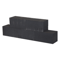 Patioblok strak 30x15x15 cm antraciet