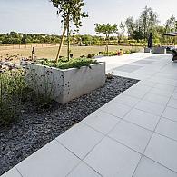 MEGATEGEL SMOOTH 60x60x4 VLAK GREY VELVET+