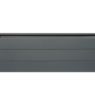 Bloembak poedercoat antraciet 240x60x42