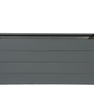 Bloembak poedercoat antraciet 270x60x56