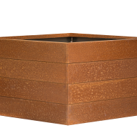 Bloembak corten 210x210x56