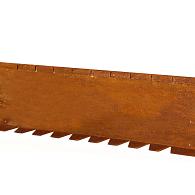 Kantopsluiting single flex (flg) corten 300x10